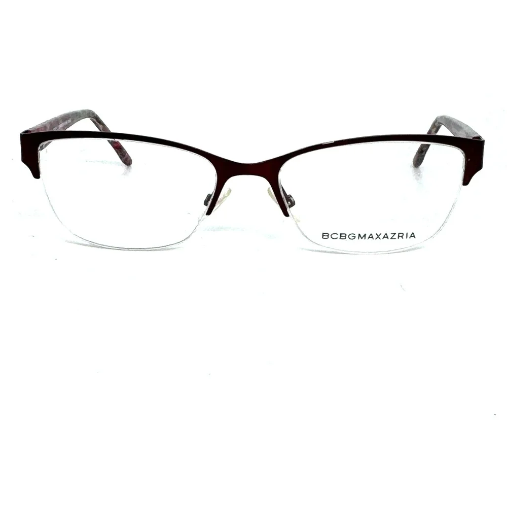 BCBGMaxazria Kana Wine‎ Eyeglasses Frames Womens Pink red 53 17 135 H17628